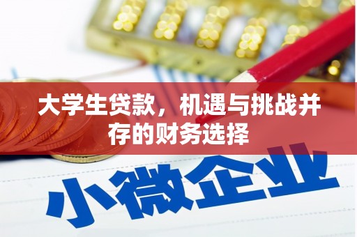 错那大学生贷款，机遇与挑战并存的财务选择
