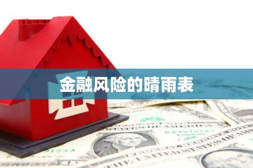 错那金融风险的晴雨表