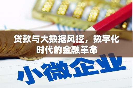 错那贷款与大数据风控，数字化时代的金融革命