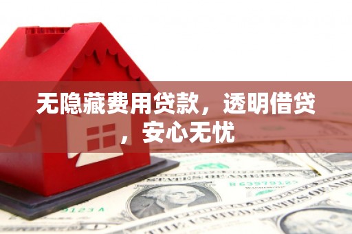 错那无隐藏费用贷款，透明借贷，安心无忧