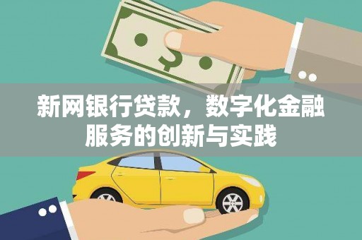 错那新网银行贷款，数字化金融服务的创新与实践