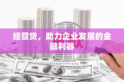 错那经营贷，助力企业发展的金融利器