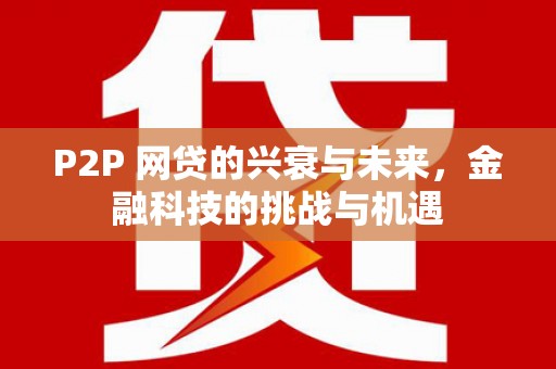 错那P2P 网贷的兴衰与未来，金融科技的挑战与机遇