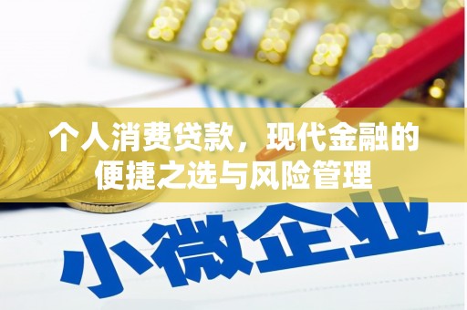 错那个人消费贷款，现代金融的便捷之选与风险管理