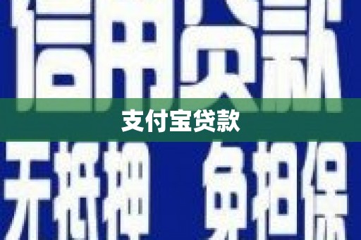 错那支付宝贷款