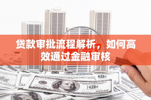 错那贷款审批流程解析，如何高效通过金融审核