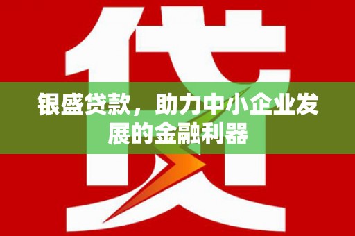 错那银盛贷款，助力中小企业发展的金融利器