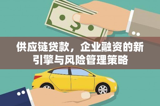 错那供应链贷款，企业融资的新引擎与风险管理策略