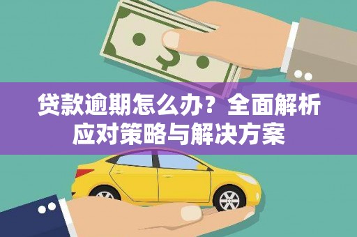 错那贷款逾期怎么办？全面解析应对策略与解决方案