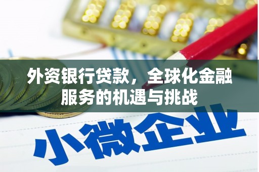 错那外资银行贷款，全球化金融服务的机遇与挑战