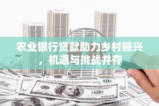 错那农业银行贷款助力乡村振兴，机遇与挑战并存