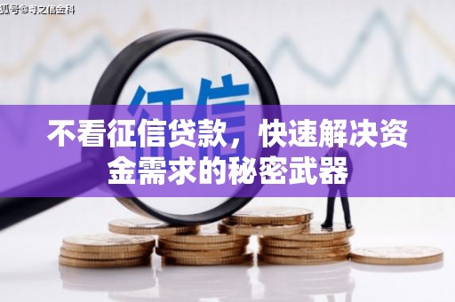 错那不看征信贷款，快速解决资金需求的秘密武器