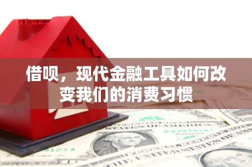 错那借呗，现代金融工具如何改变我们的消费习惯
