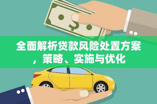 错那全面解析贷款风险处置方案，策略、实施与优化