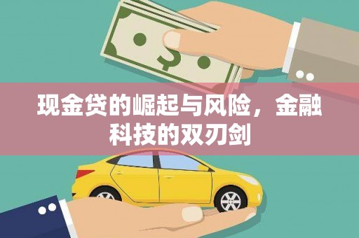 错那现金贷的崛起与风险，金融科技的双刃剑