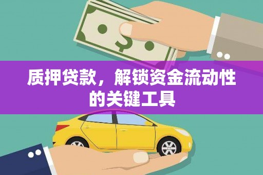 错那质押贷款，解锁资金流动性的关键工具