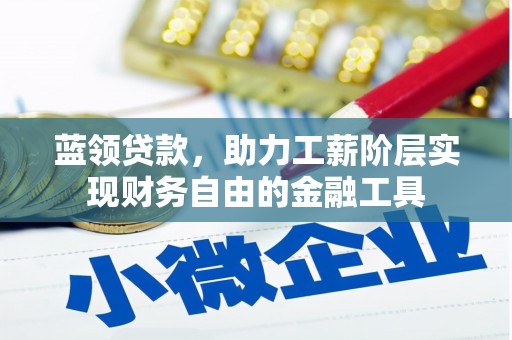 错那蓝领贷款，助力工薪阶层实现财务自由的金融工具