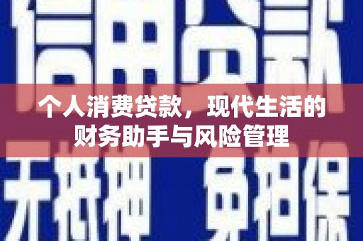 错那个人消费贷款，现代生活的财务助手与风险管理