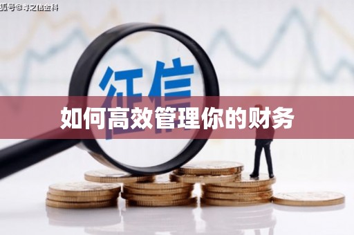 错那如何高效管理你的财务