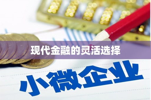 错那现代金融的灵活选择