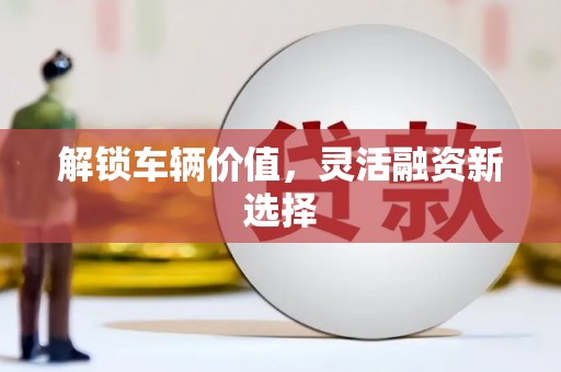 错那解锁车辆价值，灵活融资新选择
