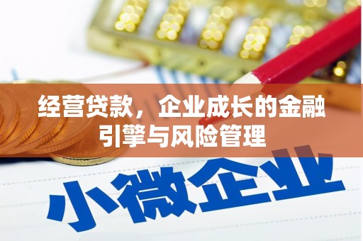 错那经营贷款，企业成长的金融引擎与风险管理